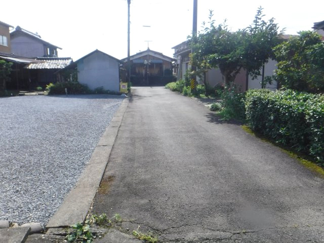 ６０４１４　岐阜市木田土地の前面道路含む現地写真