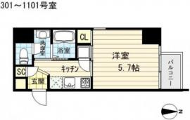【間取り】 | アイディル中之島イースト
