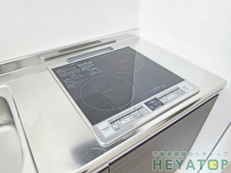 【キッチン】 | ２口ＩＨコンロ（同仕様写真）