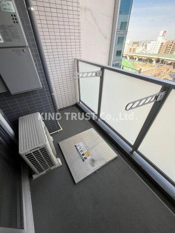 スワンズシティ梅田シエロのバルコニー|お洗濯にも便利なバルコニー付き