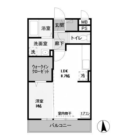 【間取り】 | メイスクエアC