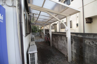 【その他共用部分】 | コーポ笹 | こちらが駐輪場となっております♪