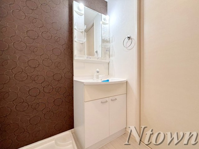 【独立洗面台】 | デザイナーズコーポ名北 | 独立洗面化粧台付き