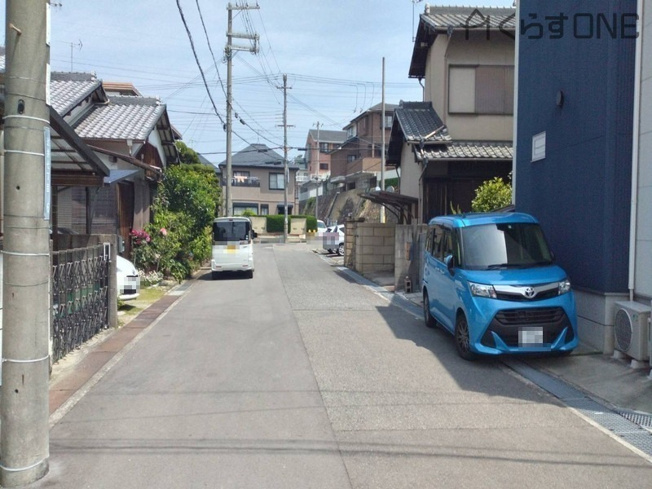 【前面道路含む現地写真】 | 姫路市辻井7丁目／売土地