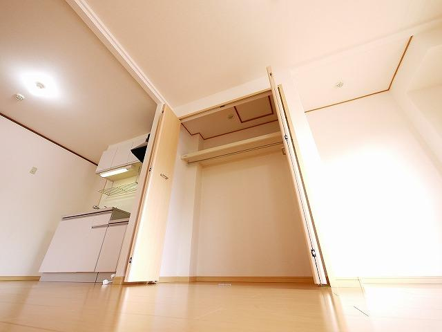 アメニティ前栽２号館の収納|便利な収納スペースです