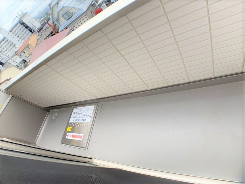 D-room住吉Ｂのバルコニー