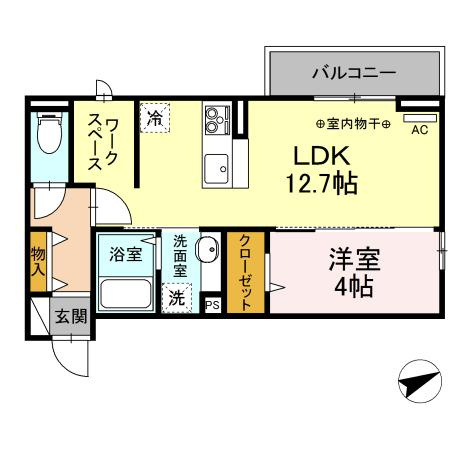 D-room住吉Ｂの間取り