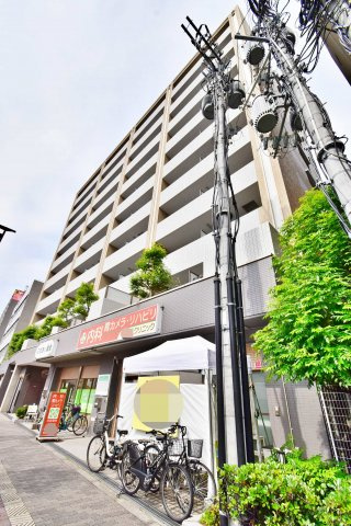 大阪市東成区大今里３丁目の賃貸マンションの外観