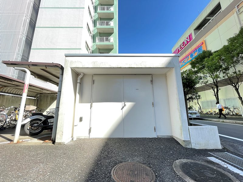24時間ゴミ出し可能です。