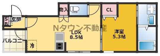【間取り】 | FERIO新栄 | 間取りです。