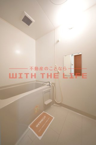 カーサオークマ【10，000円キャッシュバック対象物件】の浴室|コンパクトで使いやすいお風呂です