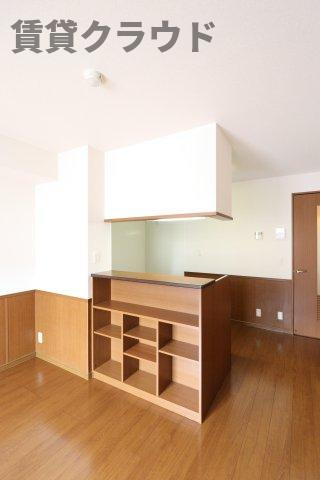 タムナスコートの居間・リビング|使いやすいリビングです