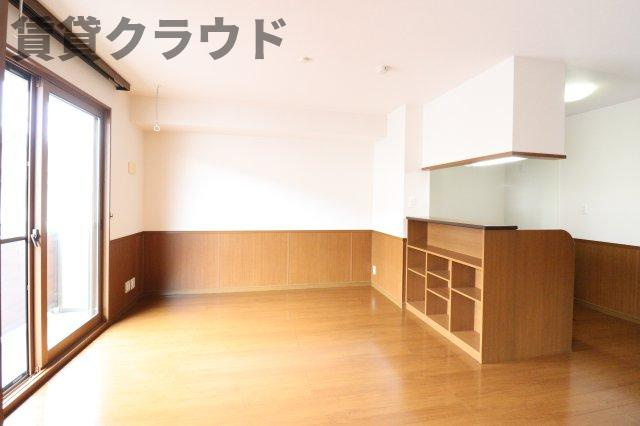 タムナスコートの居間・リビング|ゆったりとした居間です