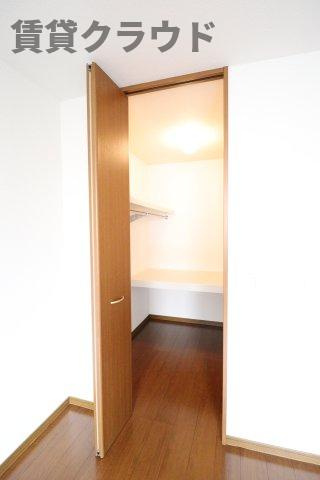 タムナスコートの収納|大好評のウォークインクローゼット完備♪