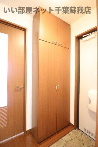 タムナスコートの玄関|シューズボックス