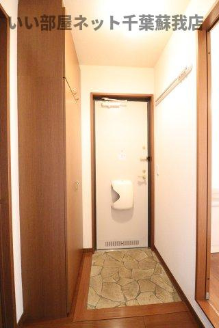 タムナスコートの玄関|シューズボックスもあり、玄関もスッキリしますね！