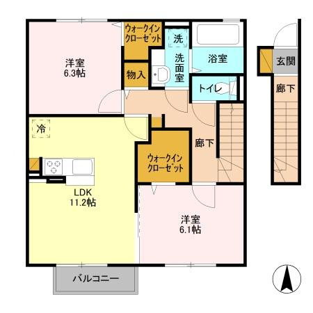 【間取り】 | メゾン ブリーゼ
