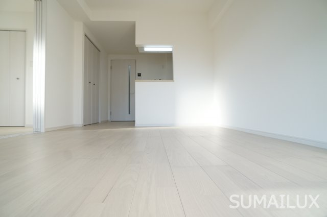 熊本市中央区古大工町の賃貸マンションの居間・リビング