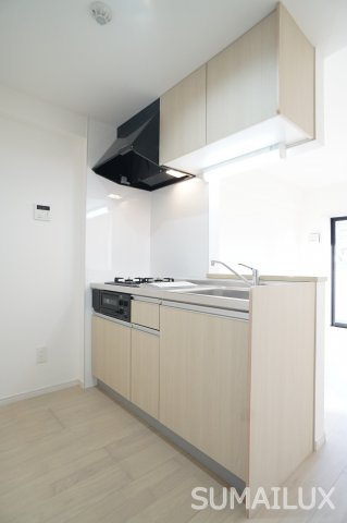 熊本市中央区古大工町の賃貸マンションのキッチン