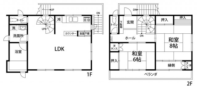 【間取り】 | エンゼルフォレスト伊豆熱川別荘地　戸建