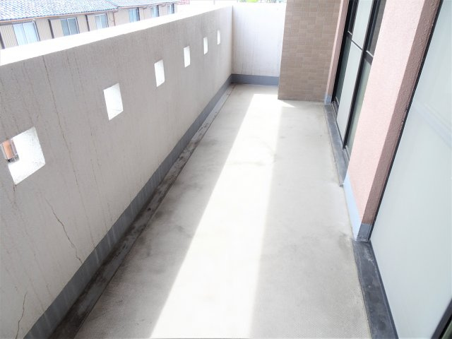 アプレシェのバルコニー