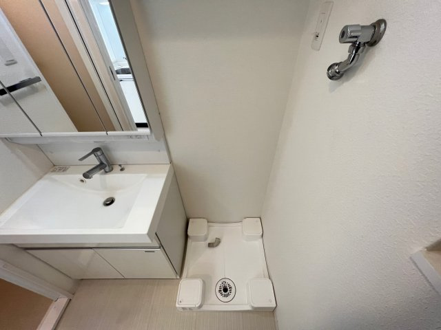 コンフォリア西天満の洗面所