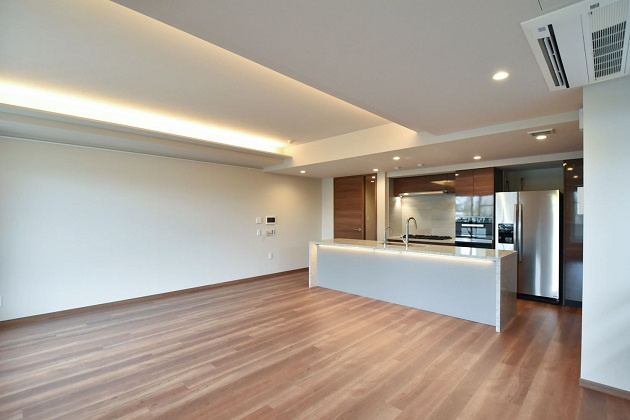 文京区目白台３丁目の賃貸マンションの居間・リビング