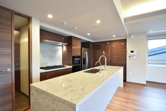 文京区目白台３丁目の賃貸マンションのキッチン