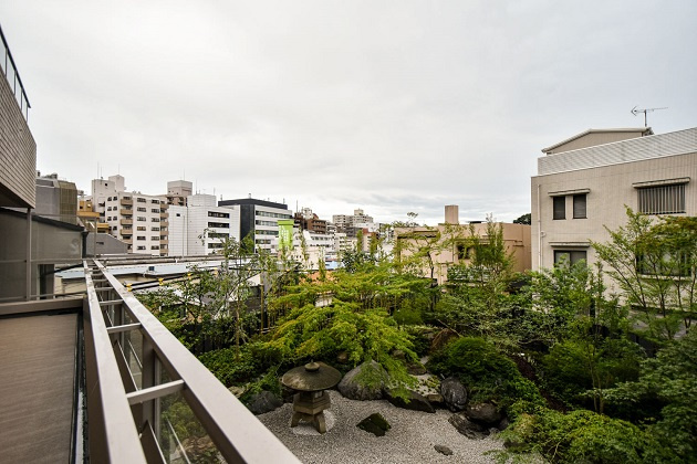 文京区目白台３丁目の賃貸マンションのバルコニー|眺望