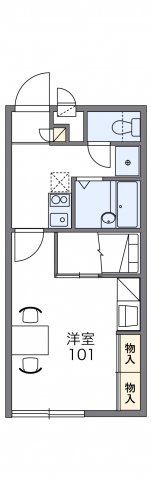 レオパレスTMおゆみ野の間取り|画像2