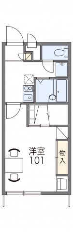 レオパレスコンフォートFUJIの間取り|画像2