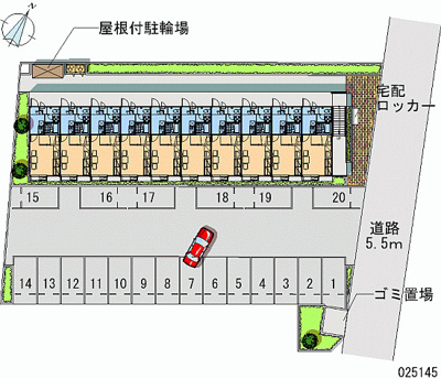 【区画図】 | レオパレスコスモス