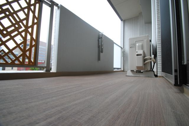 プレジデント正弥久留米駅前のバルコニー