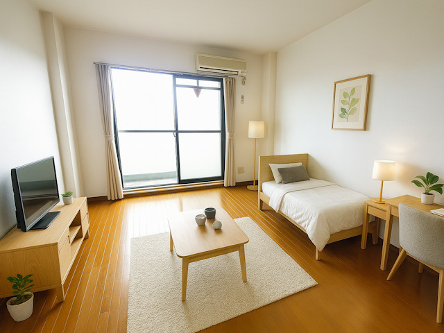 南新町ビルの居間・リビング|CGで家具等を配置したもので家具等は含まれません。