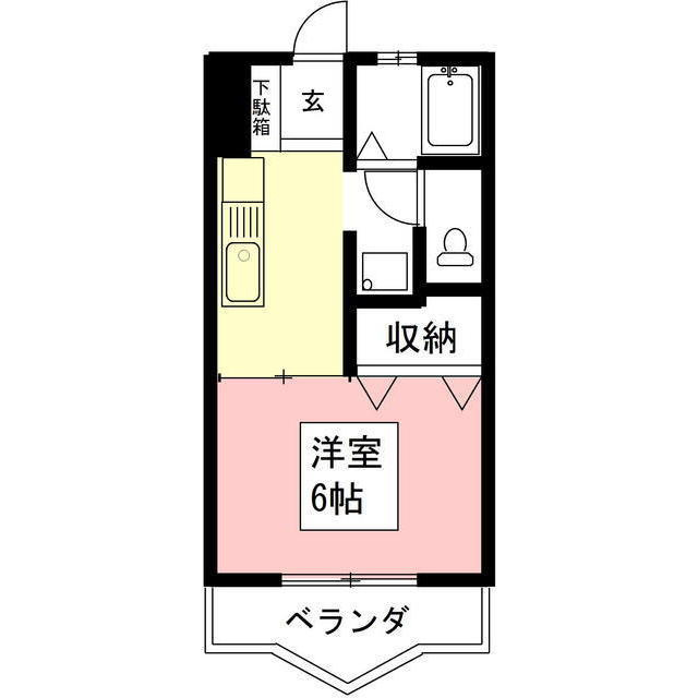 パインリーフ北郷の間取り