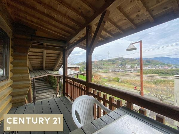 ログハウス店舗～かつらぎ町～のその他|【テラス】