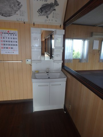 船穂町船穂　倉庫の洗面所