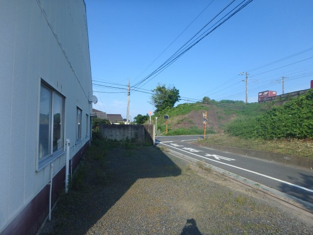 船穂町船穂　倉庫の駐車場