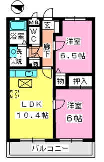 【間取り】 | シャルマン那珂川