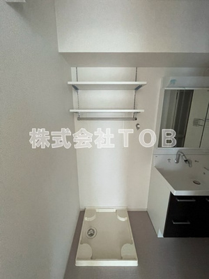 【その他】 | サンリシェル　八幡山 | 洗濯機置場