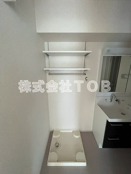 【その他】 | サンリシェル　八幡山 | 洗濯機置場