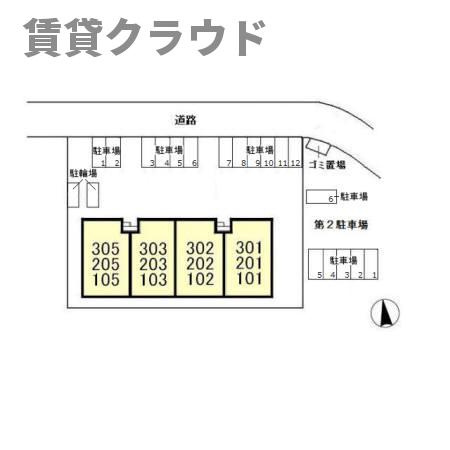 アネシスの区画図