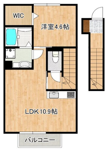 J’s　stageⅡ【キャッシュバック対象物件】の間取り