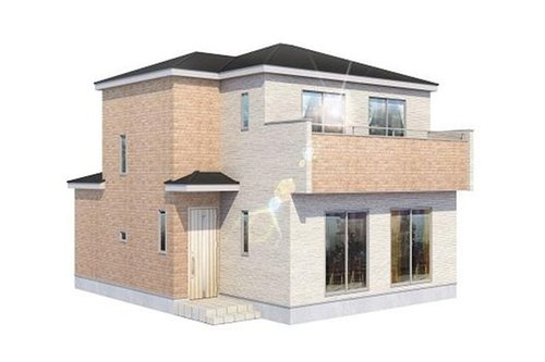 グラファーレ　岡山市南区福富東(第2)の外観パース