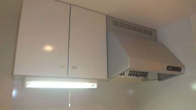 プランドールのキッチン|キッチン上部収納です。