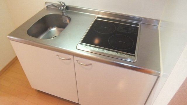 プランドールのキッチン|ＩＨコンロ付きです