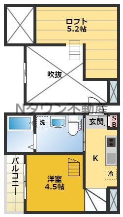 【間取り】 | ALEX本陣 | 間取りです。