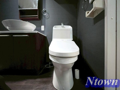 【トイレ】 | ALEX本陣 | 落ち着いた色調のトイレです