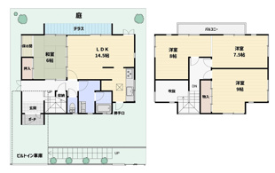 亀岡市南つつじヶ丘大葉台一丁目　中古戸建の画像