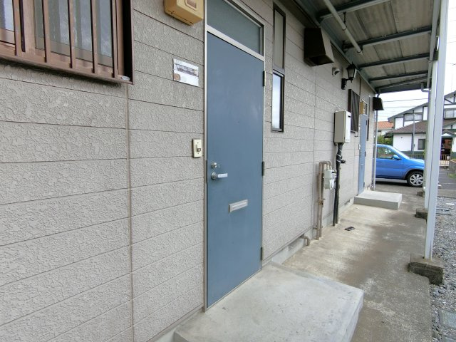 鷲巣ドリームハイツの玄関